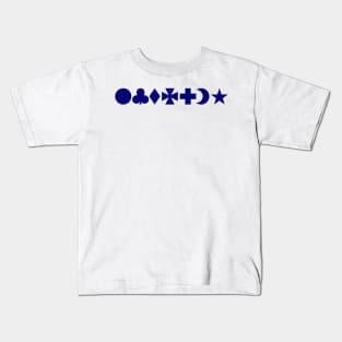 Army of the Potomac Corps Badges Kids T-Shirt